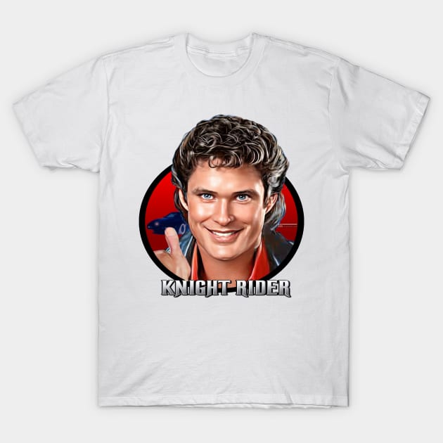 Hasselhoff T-Shirt by iCONSGRAPHICS